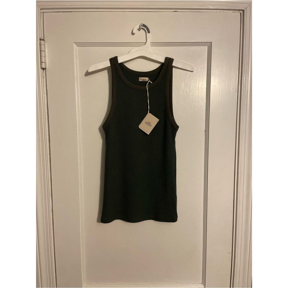NWT Faherty Ribbed Tank Top Women’s Size Small